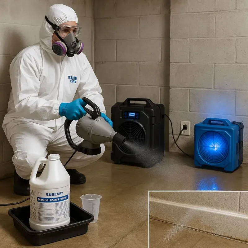 Sanitization and Odor Removal process in Geronimo, TX