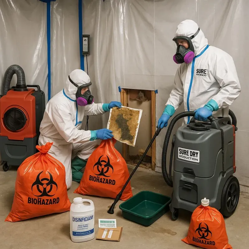Contaminated Water Handling Protocols process in Geronimo, TX
